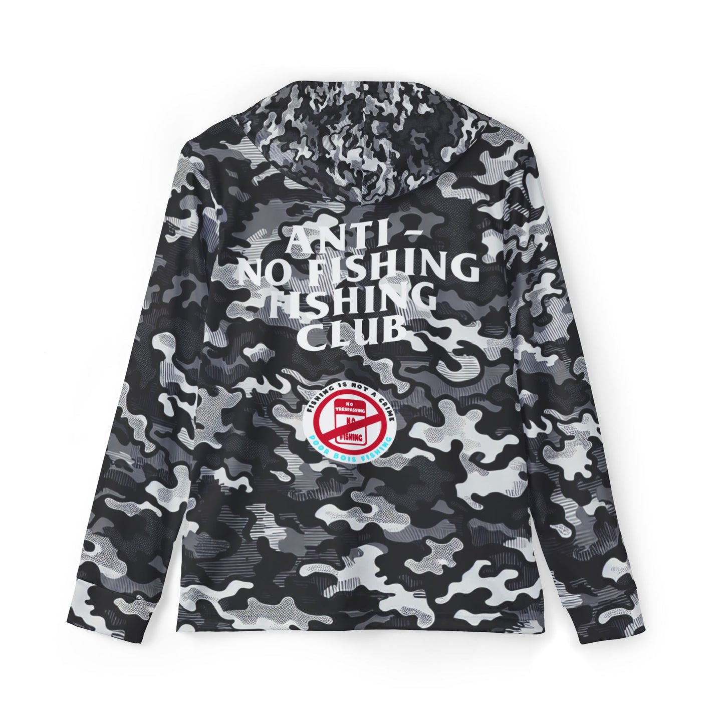 Anti No Fishing Club - Performance Hoodie Arctic Camo