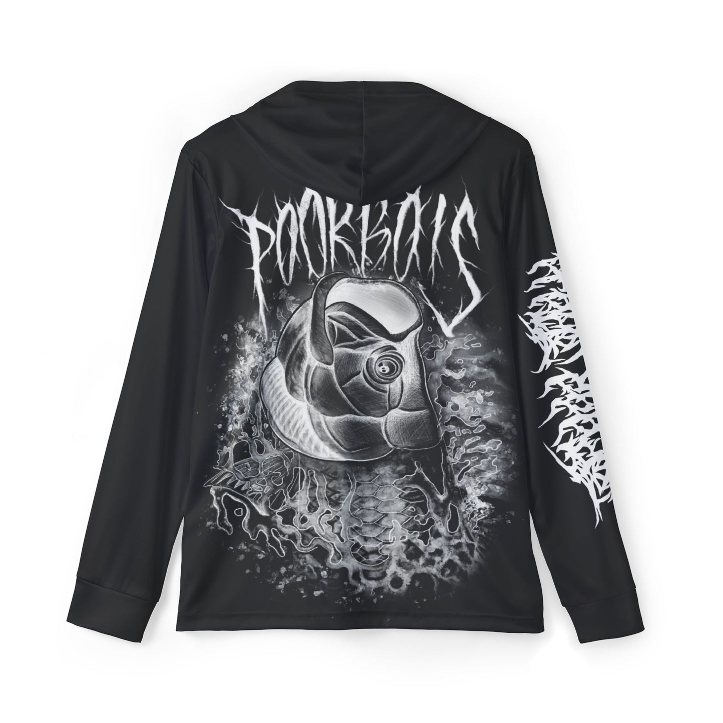 Solaceink x PBF Metal Tarpon - Performance Shirt Hooded
