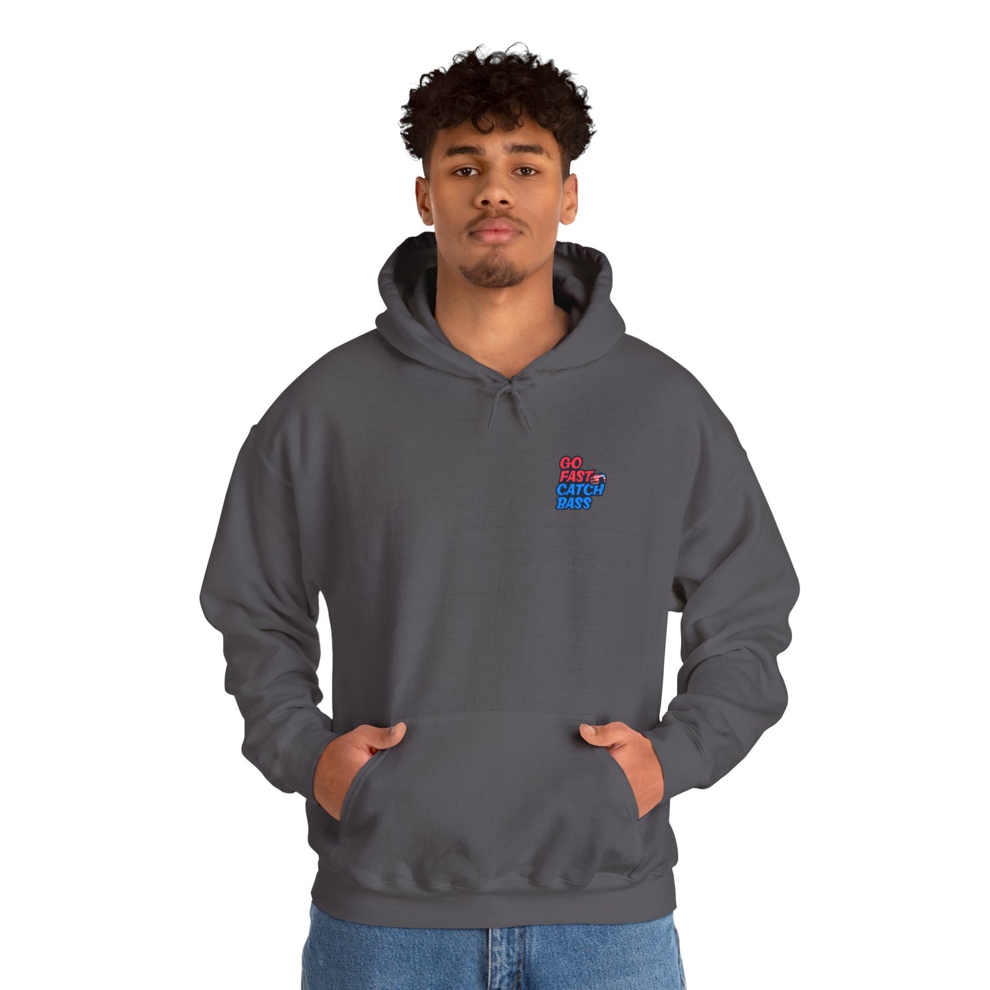 Go Fast Catch Bass - Pullover Hoodie