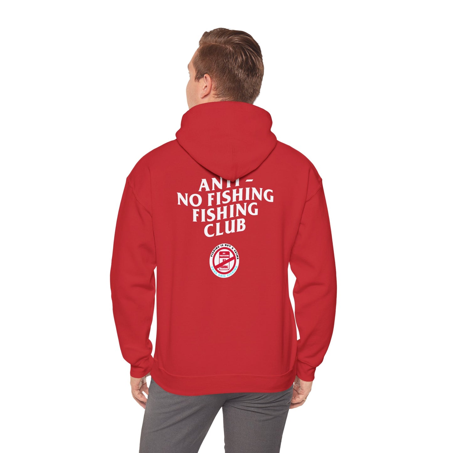 Anti No Fishing Club - Pullover Hoodie