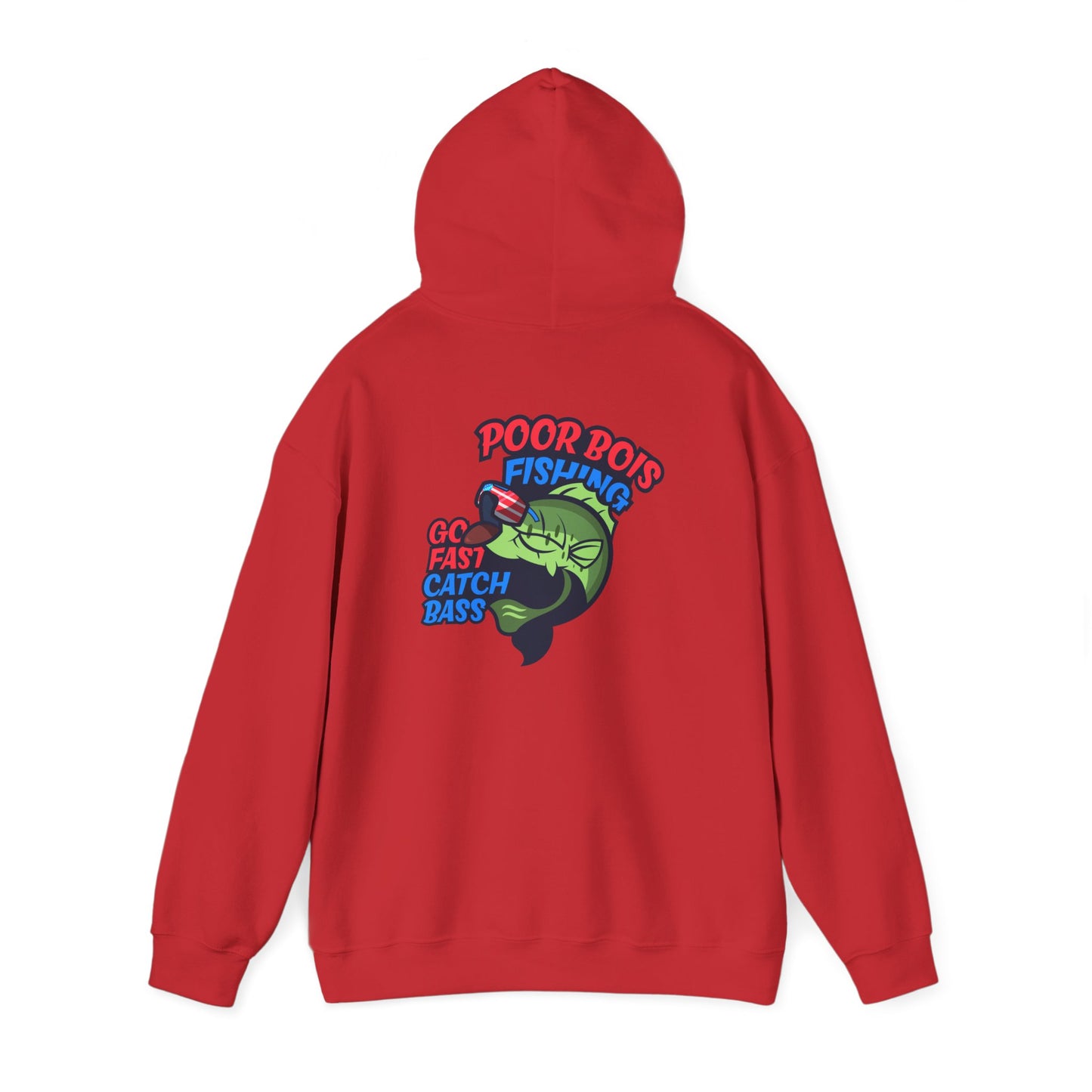 Go Fast Catch Bass - Pullover Hoodie