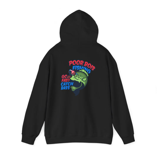 Go Fast Catch Bass - Pullover Hoodie