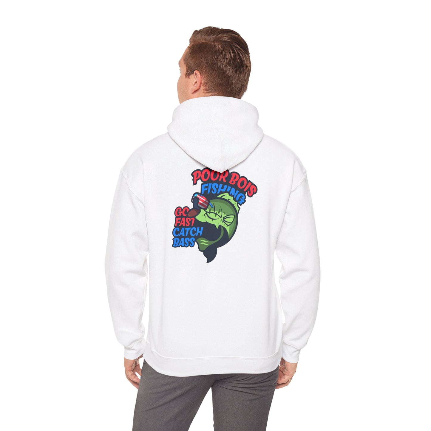 Go Fast Catch Bass - Pullover Hoodie