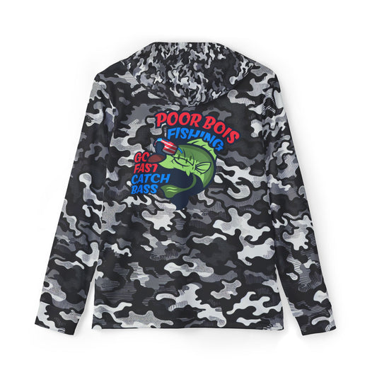 Go Fast Catch Bass - Performance Hoodie Arctic Camo
