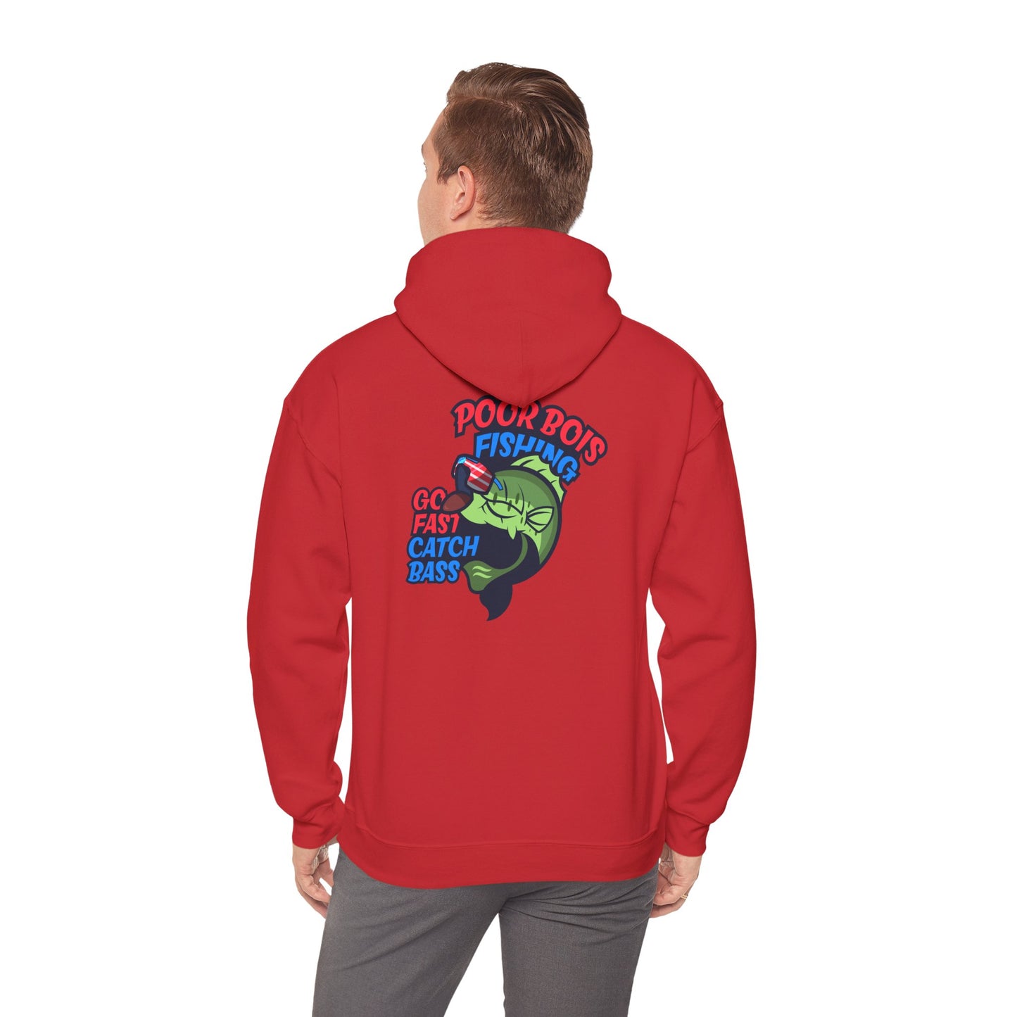 Go Fast Catch Bass - Pullover Hoodie