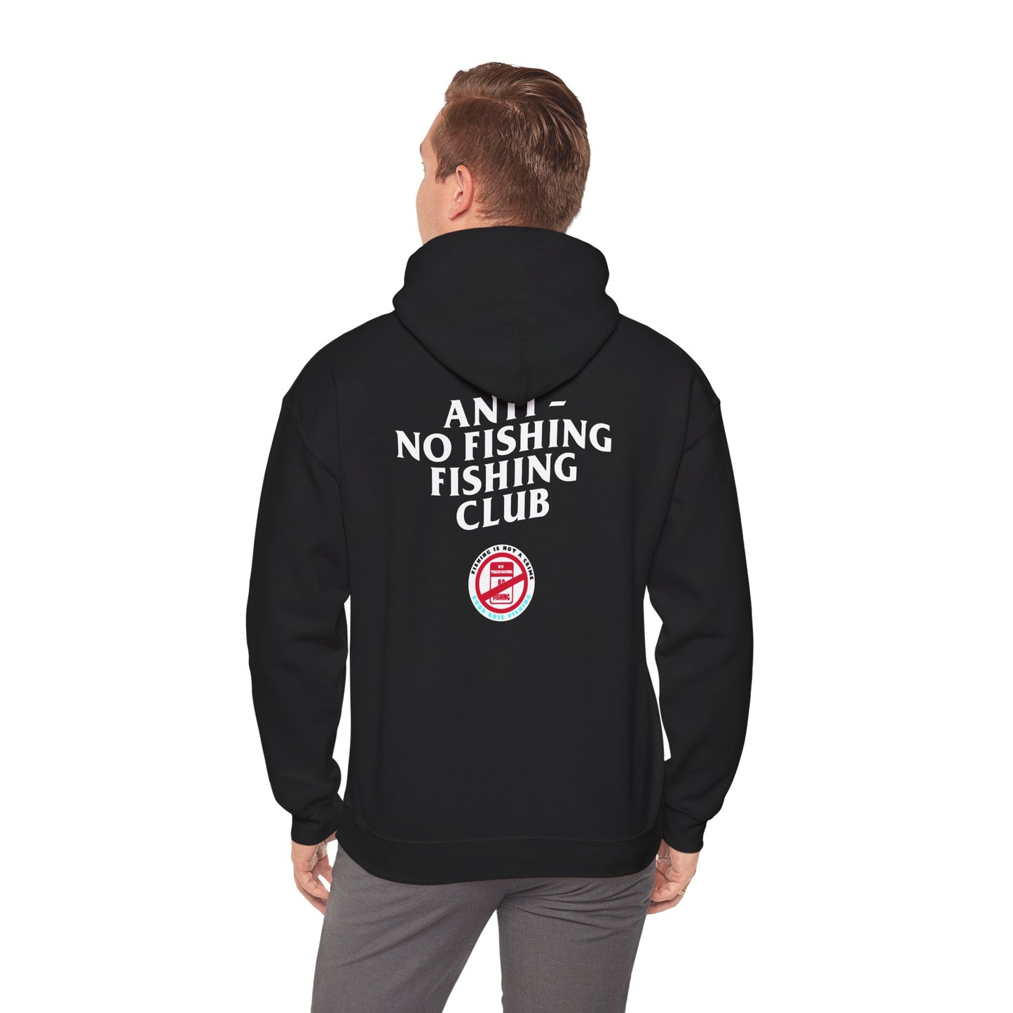 Anti No Fishing Club - Pullover Hoodie