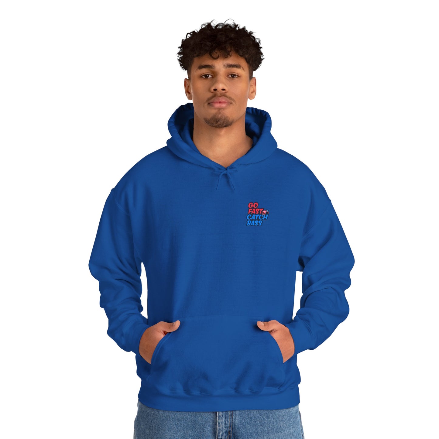 Go Fast Catch Bass - Pullover Hoodie