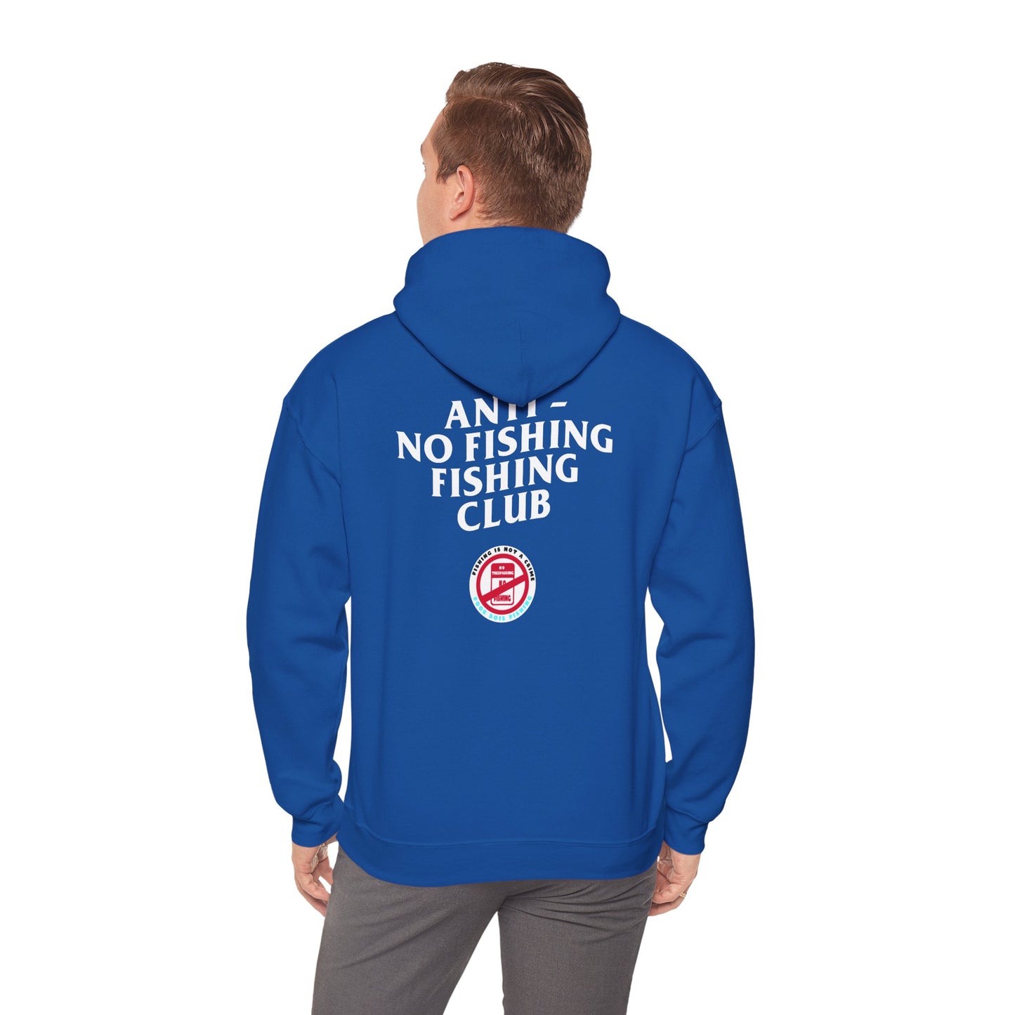 Anti No Fishing Club - Pullover Hoodie