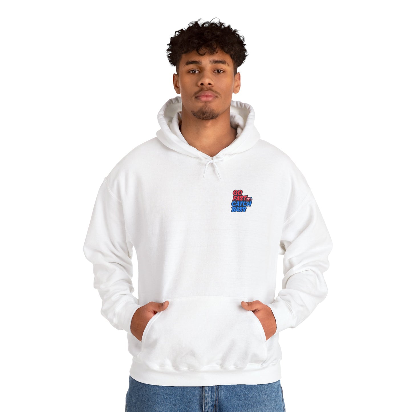 Go Fast Catch Bass - Pullover Hoodie