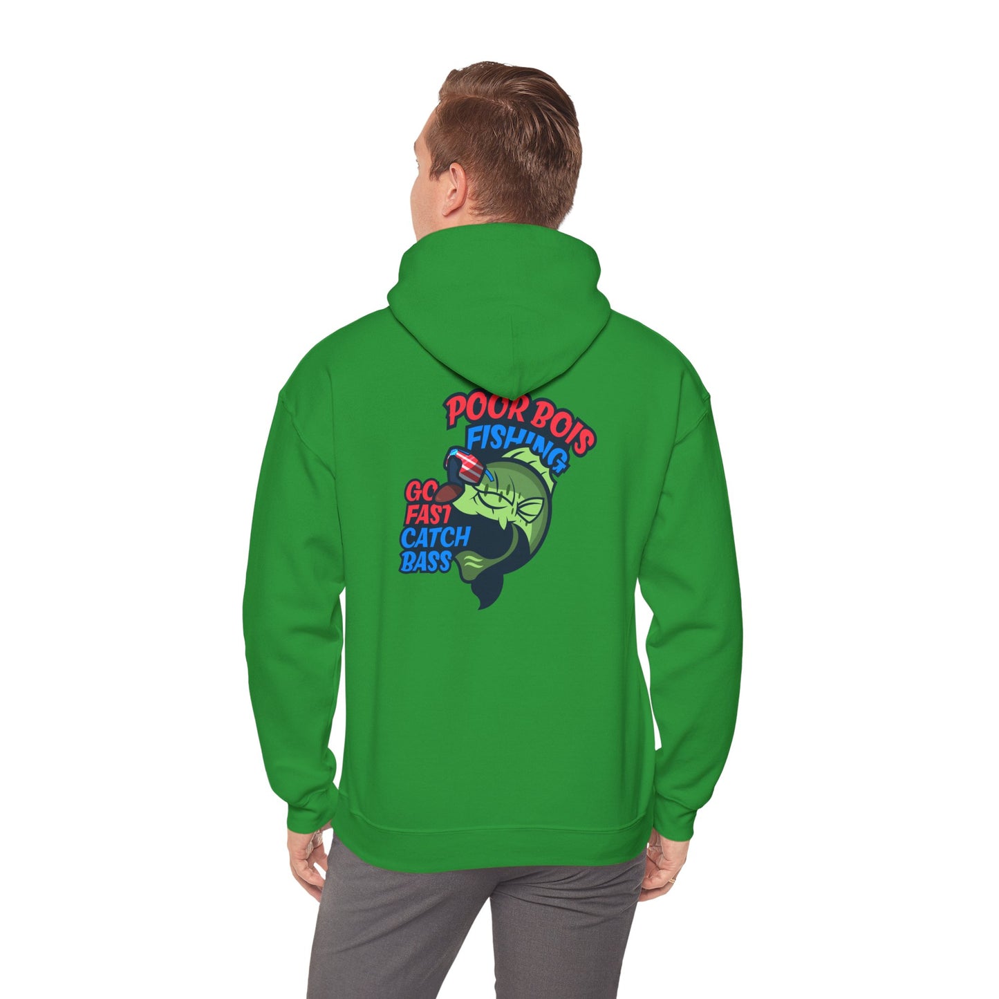 Go Fast Catch Bass - Pullover Hoodie