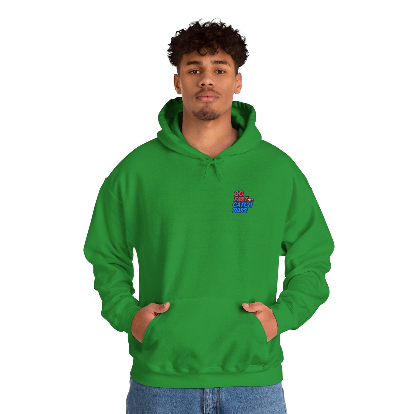 Go Fast Catch Bass - Pullover Hoodie