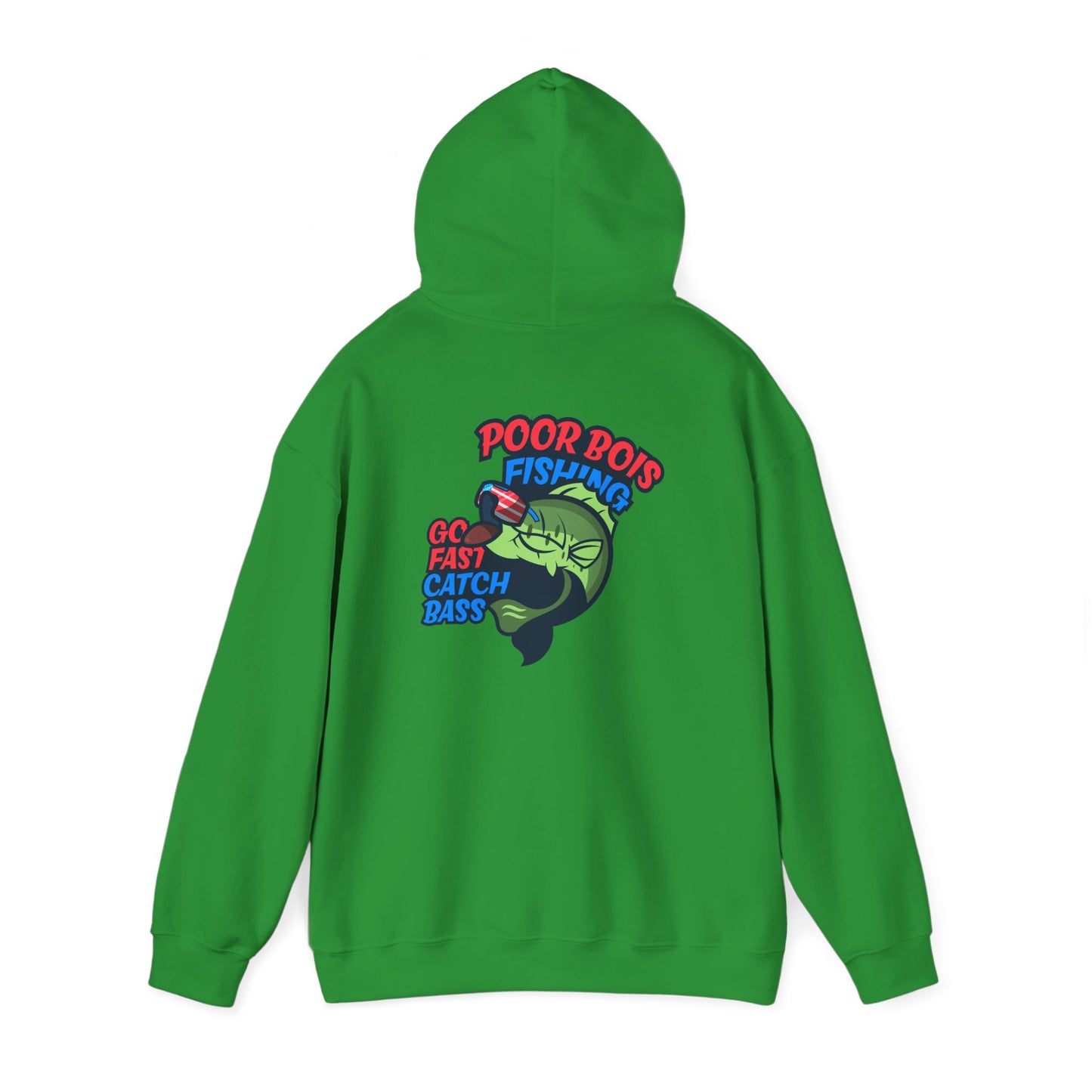 Go Fast Catch Bass - Pullover Hoodie