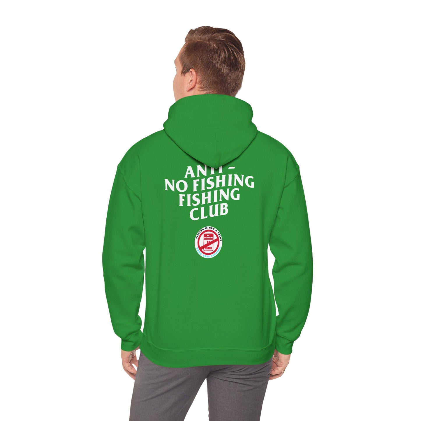 Anti No Fishing Club - Pullover Hoodie