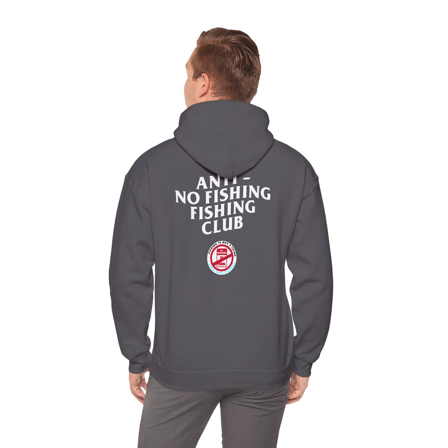 Anti No Fishing Club - Pullover Hoodie