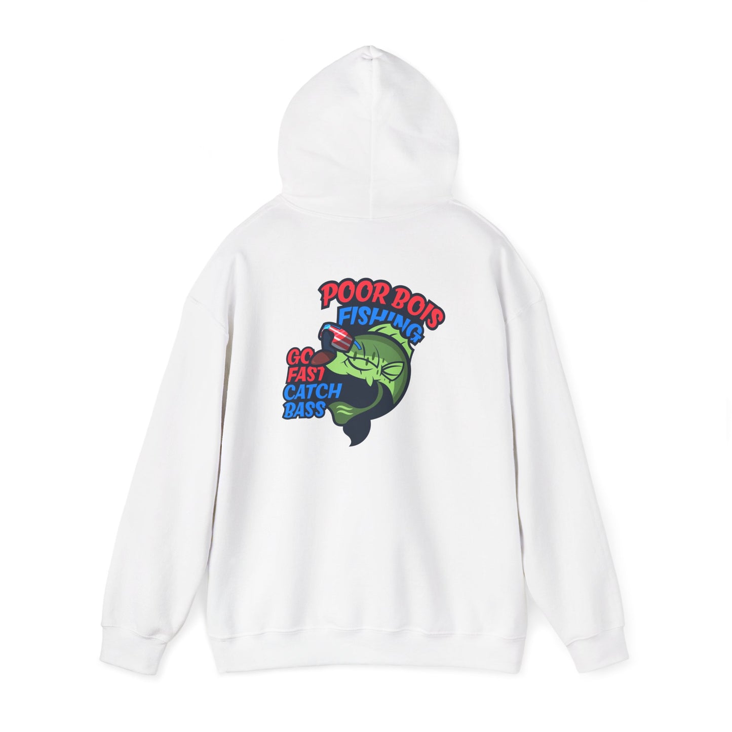 Go Fast Catch Bass - Pullover Hoodie