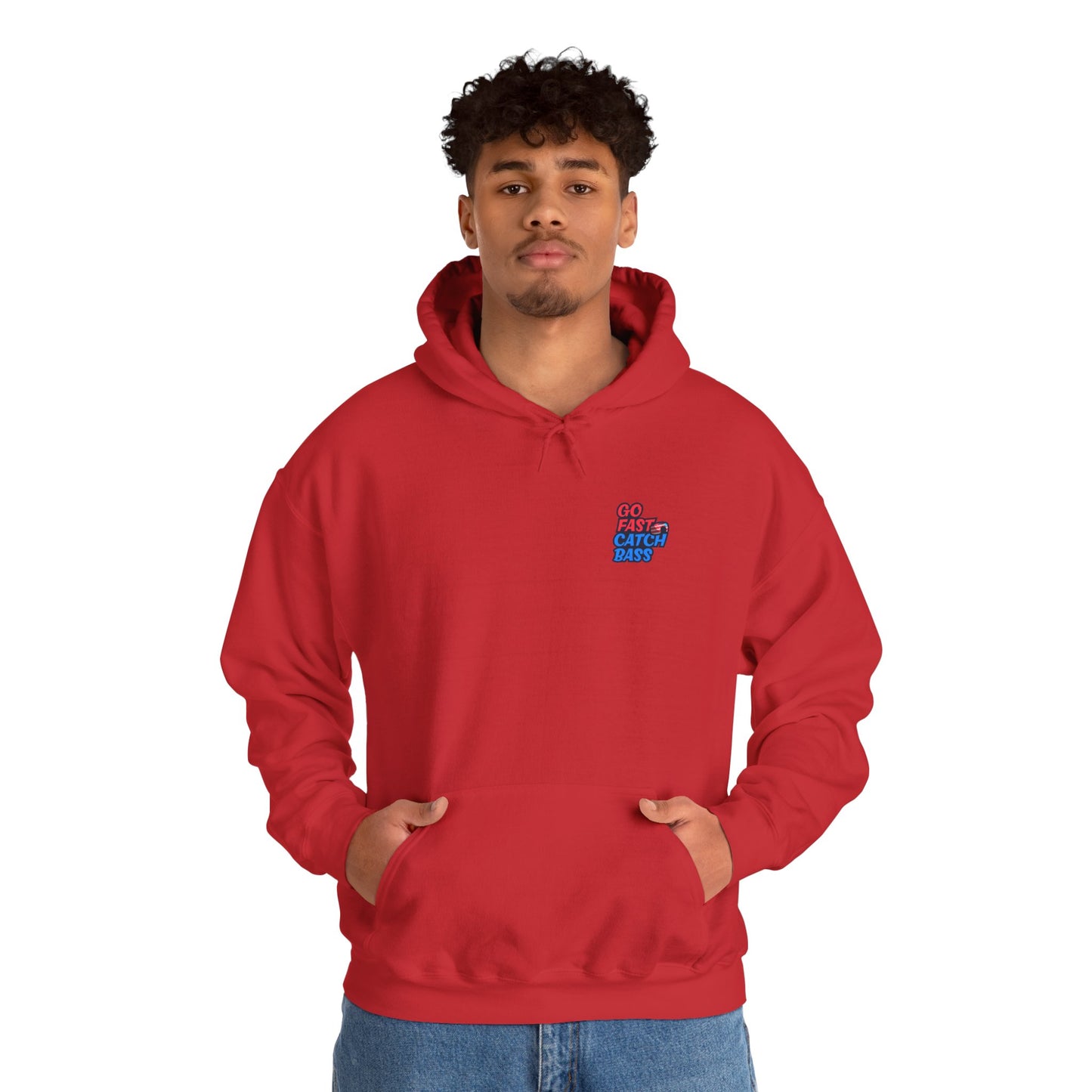 Go Fast Catch Bass - Pullover Hoodie