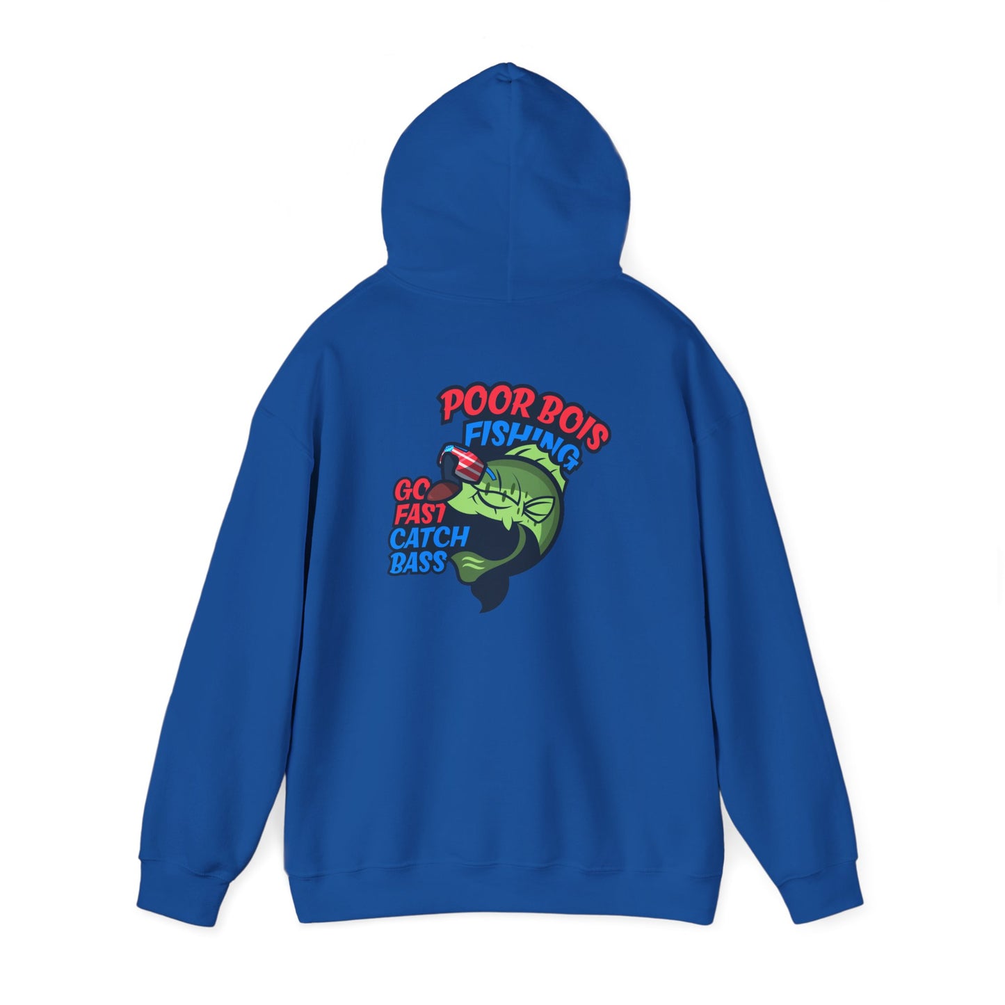 Go Fast Catch Bass - Pullover Hoodie