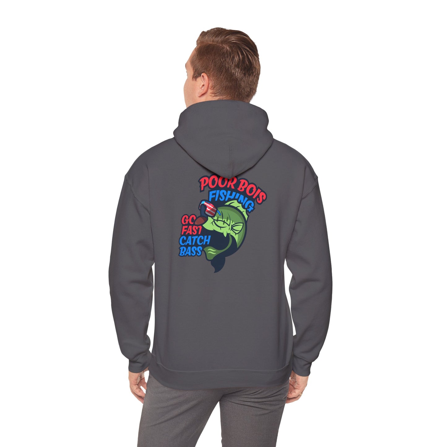 Go Fast Catch Bass - Pullover Hoodie