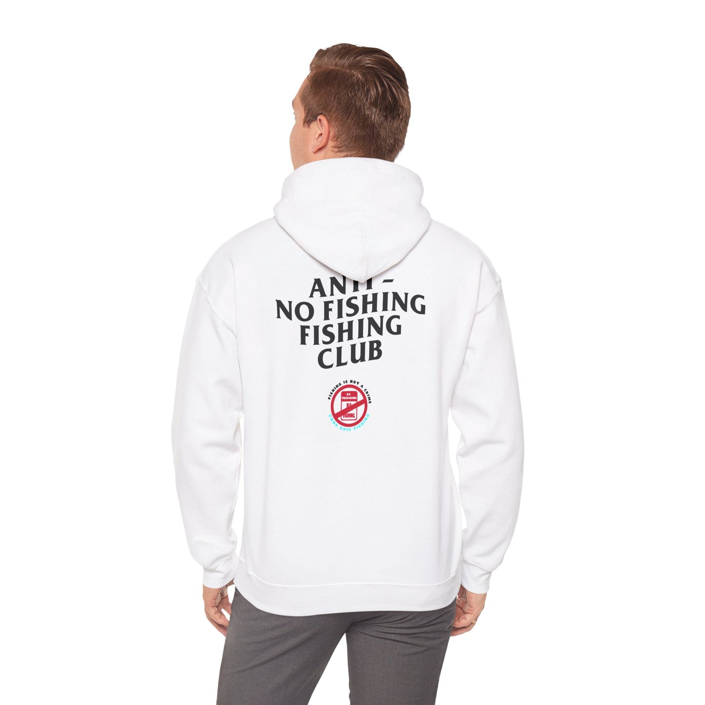 Anti No Fishing Club - Pullover Hoodie