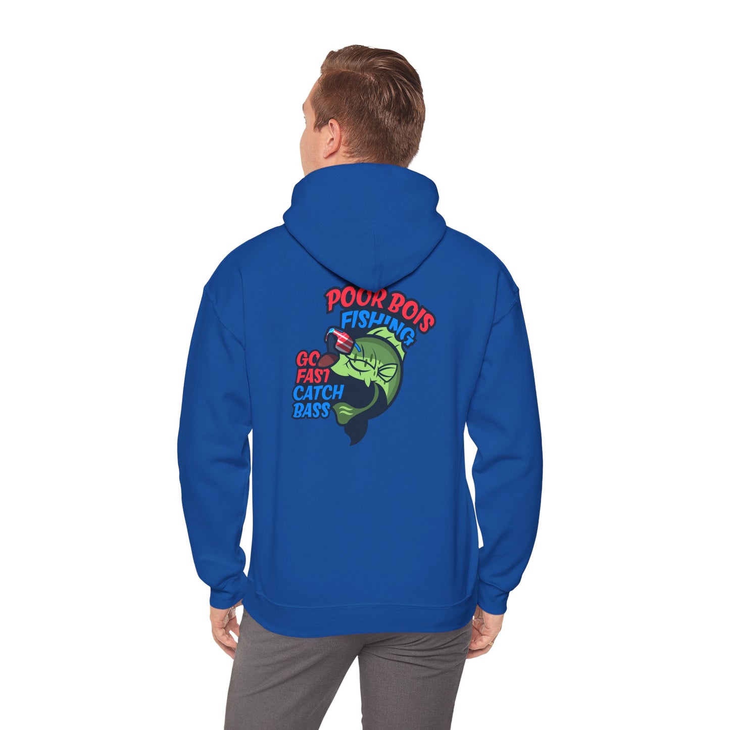 Go Fast Catch Bass - Pullover Hoodie